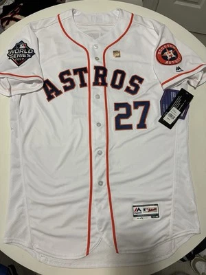 Majestic on field 2019 World Series Houston Astros Jose Altuve jersey sz 48 XL - Image 1 of 4