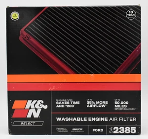 K&N Select SA-2385 Washable Engine Air Filter 2007-2020 Ford Expedition - Sealed - Picture 1 of 6
