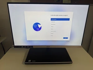 Acer Aspire S24-880 All-in-One PC Intel Core I5+ 8th Gen, 23.8" 24GB RAM 1TB SSD - Picture 1 of 8