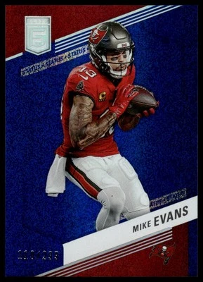 2023 Donruss Elite #76 Mike Evans Status Sparkle #/299 - Image 1 of 2
