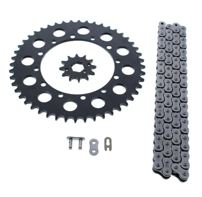 Kawasaki 1995-2006 KDX200 / 1997-2005 KDX220 Chain & Sprocket Black 12/48 108L - Image 1 of 4