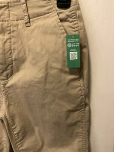 NWT Women’s Gap Downtown Khaki Pants Tan Sz 00 Waist 26” Inseam 26” - Picture 1 of 5