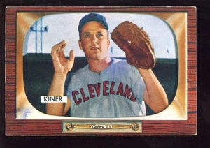 1955  Bowman Baseball Card #197 HOFER Ralph Kiner EX - Picture 1 of 1