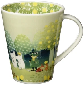 Taza grande MOOMIN Luonto 500 ml Hill Green Moomin Goods hecha en Japón MM3201-35 - Imagen 1 de 2