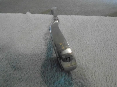 PRE~LOVED HIPPO X-PLUS 7 IRON  ~ REGULAR STEEL SHAFT ~ LEFT HANDED  - Image 1 of 4