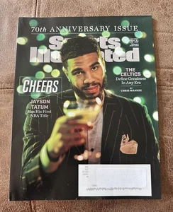 Jayson Tatum 70th Anniversary Issue Sports Illustrated Magazine. Boston Celtics - Bild 1 von 3