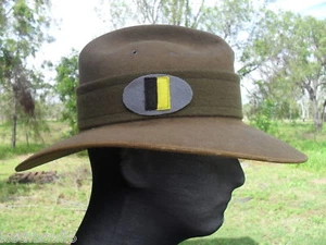 ww2 2/29th AIF battlion puggaree and colour patch - Picture 1 of 4