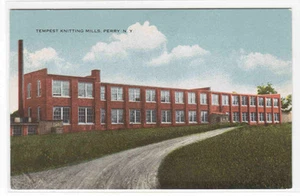 Tempest Knitting Mills Perry New York 1910c Postkarte - Bild 1 von 1