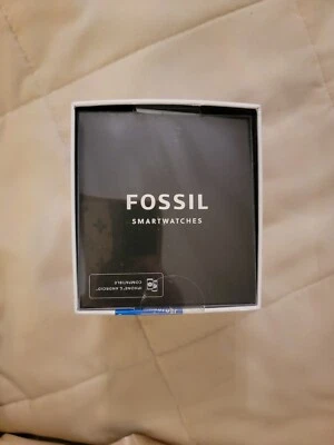 Fossil Gen 5E 44mm Black Case Silicone Band Smartwatch - Image 1 of 4