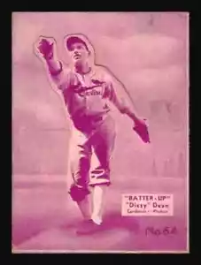 1934 Batter-Up #64 Dizzy Dean - Sehr guter Zustand - Bild 1 von 2