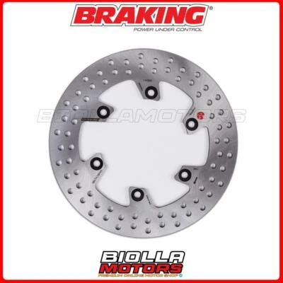 YA08RI DISCO FRENO POSTERIORE DX BRAKING DUCATI MONSTER 696 2013 - FISSO - Foto 1 de 4