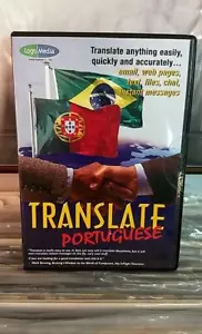 TRANSLATE PORTUGUESE - EMAIL/WEB PAGES/CHAT/TEXT AND MORE - WINDOWS CD ROM - Picture 1 of 2
