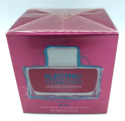 Antonio Banderas Electric Seduction Eau de Toilette Spray Feminino 3,4 fl oz - Imagem 1 de 3
