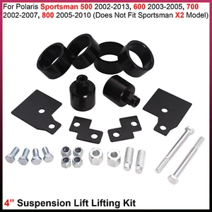 1 Set Kit Sollevamento Sospensioni 4" - Per Polaris Sportsman 500, 600, 700, 800 - Foto 1 di 8