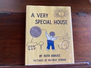 A VERY SPECIAL HOUSE, Maurice Sendak & Ruth Krauss, SIGNED re-issue 1981 HCDJ - Imagen 1 de 5