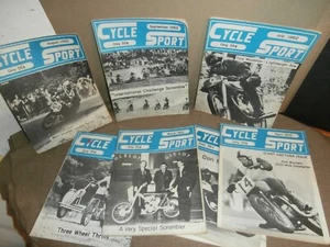 8 Issues CYCLE SPORT Motorcycle Magazines 1961 1962 1964 - Bild 1 von 9