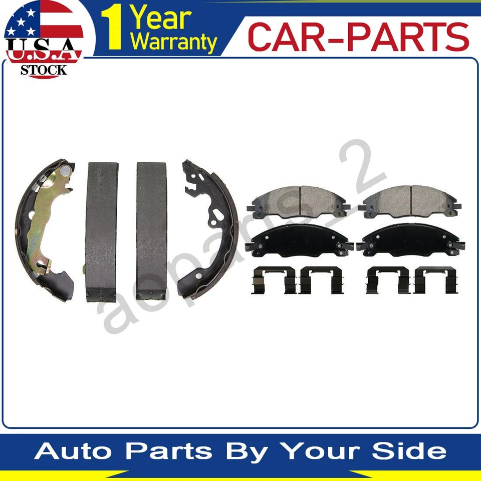 Juego de zapatas de freno delanteras traseras Wagner de cerámica para Ford Focus 2008 Foto 1 de 4