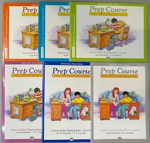 ALFREDS Basic Piano Library Prep Course Young Beginner Activity Ear Training LOT - Picture 1 of 24