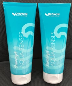 proWin Showergel Aqua Senses 2 x 200 ml Duschgel Frische ph-Wert hautfreundlich