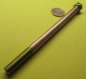 Zylinderschraube Schraube, PT, GRADE 8 gelb Zinkchromat 7/16"-20 x 6,50" Länge, 3 Stück - Bild 1 von 12