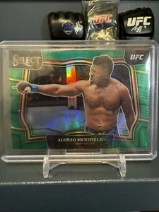 2023 PANINI SELECT UFC Alonzo Menifield /5 Green Octagonside - Picture 1 of 2