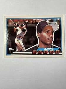 1989 Topps Big Barry Bonds #5 PLUS PIRATES