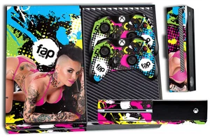 Fap Wrap Skin for XBOX ONE 1 Console +2 Controller Sticker Decals CHRISTY MACK N - Picture 1 of 1