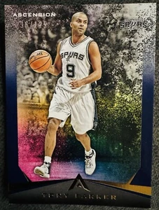 Tony Parker 2017-18 Panini Ascension #13 Blue Variation /125 Spurs - Picture 1 of 2