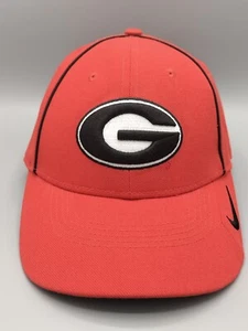 Nike: Dri Fit Legacy91- Georgia Bulldogs Hat Cap Strapback UGA Red- G Logo NCAA  - Picture 1 of 9