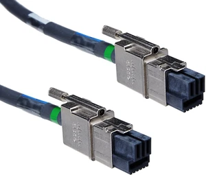 Câble d'alimentation empilable Cisco CAB-SPWR-30CM 30 cm/1 pieds 37-1122-01 - Photo 1/2