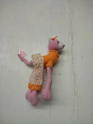 2002 Mattel Plush Pink Cat Pose Me Pets 8" Poseable See Pictures - Image 1 of 2