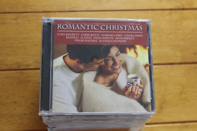 VARIOUS "ROMANTIC CHRISTMAS" AUDIO CD [NEW] CASE CRACK HOLIDAY MUSIC [41] - Image 1 of 4