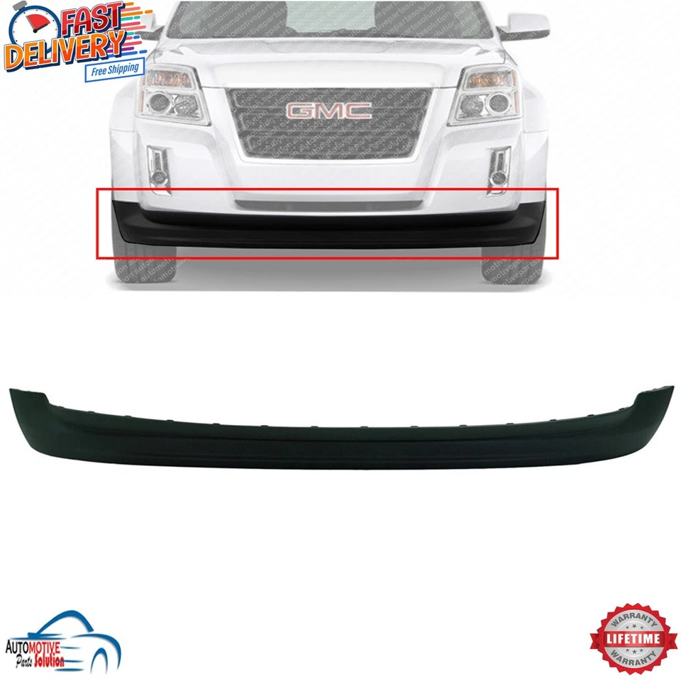 NEW FRONT BUMPER LOWER VALANCE AIR DEFLECTOR FOR 2010-2015 GMC TERRAIN GM1095193 Foto 1 de 4