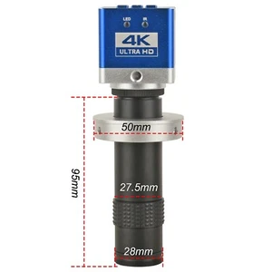KOPPACE 4K HD Microscope Industrial Camera 8.3MP HDMI/Type-C Output 130X HD Lens - Picture 1 of 11