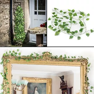 Artificial Ivy Garland Fake Vine Trailing Leaf Hanging Plant Foliage 2.1M Length - Picture 1 of 7