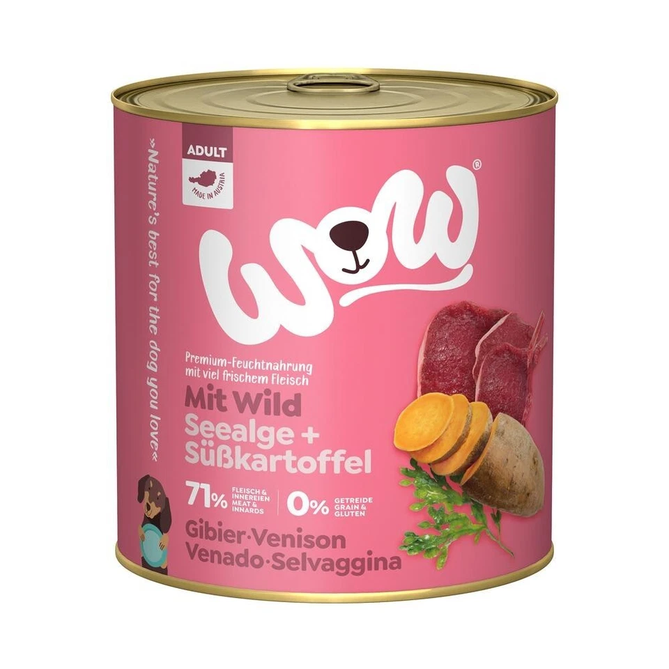 WOW Dog Wild 12 x 800g - Bild 1 von 1