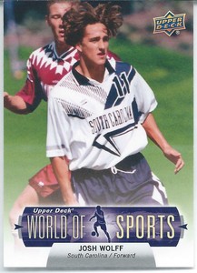 2011 Upper Deck World Of Sports JOSH WOLFF #228