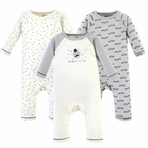 Touched by Nature Organic Cotton Coveralls, Mr. Moon, 3-Pack - Picture 1 of 1