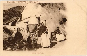 España Antigua Postal Vintage Cánovas En el cortijo (1536) - Imagen 1 de 2