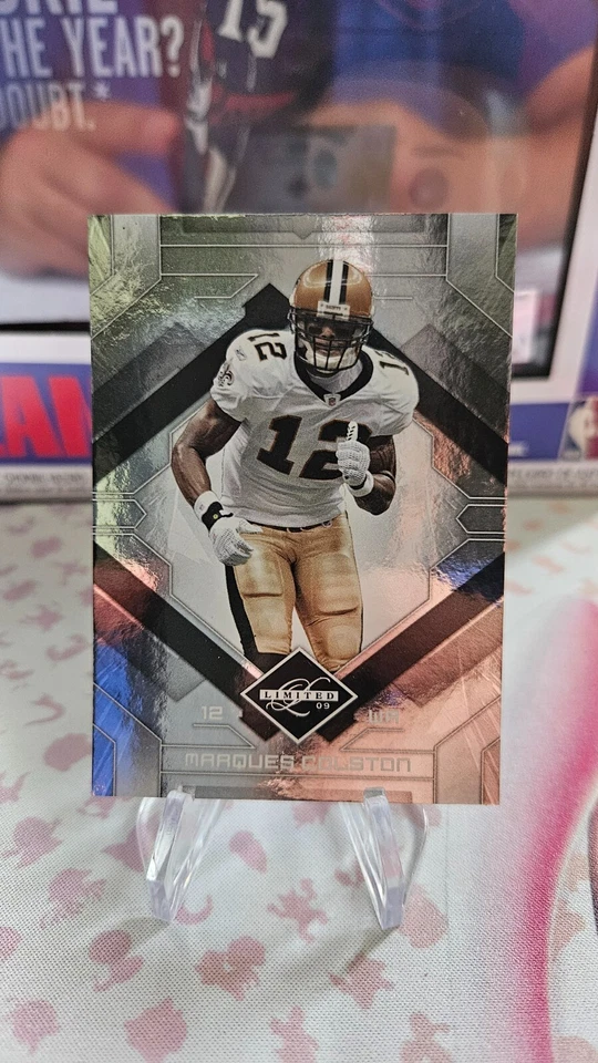 2009 Marques Colston Donruss Limited #/399 Card New Orleans Saints - Image 1 of 2