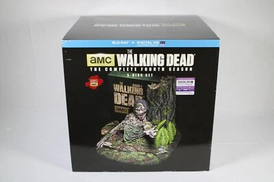 The Walking Dead Fourth 4th Season 4 Limited Edition Blu Ray set Tree Zombie - Image 1 of 4
