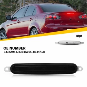 High Mount 3RD Third Brake Stop Light LED For Mitsubishi Lancer EVO 08-16 Smoked - Picture 1 of 11