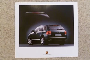 Porsche Cayenne S Showroom Advertising Sales Poster RARE!! Awesome L@@K - Picture 1 of 1