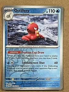 2023 POKEMON - OCTILLERY - REVERSE HOLO 034/182 - Picture 1 of 2