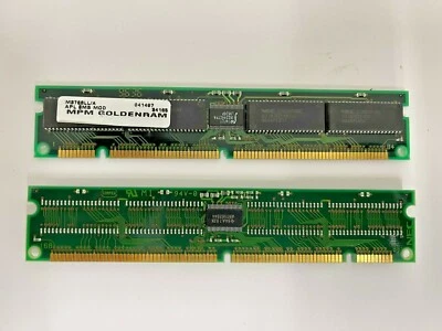 2 UNITS: MPM GOLDENRAM 8 MEG 168 PIN DIMM M3788LL/A NON-ECC NEC 4218160-60 USOF2 - Image 1 of 4