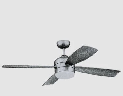 Craftmade Sebastion White 4 Blades LED Light 6 Speed Smart WiFi Ceiling Fan 52" - Image 1 of 4