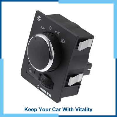 Paquete (1) Interruptor de faros de coche negro para Dodge para Ram 1500 2500 3500 2013-2018 Foto 1 de 4