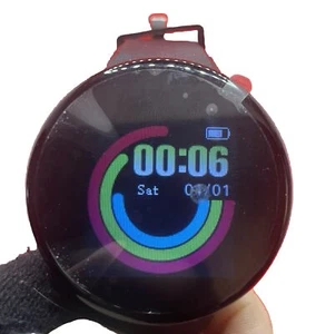 Reloj Inteligente Podómetro/Frecuencia Cardiaca Negro - Imagen 1 de 7