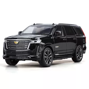 1:24 Cadillac Escalade SUV Diecast Model Car Toy Collection Sound Light Toy Kids - Picture 1 of 12