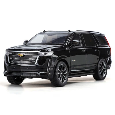 1:24 Cadillac Escalade SUV Diecast Model Car Toy Collection Sound Light Toy Kids - Image 1 of 4